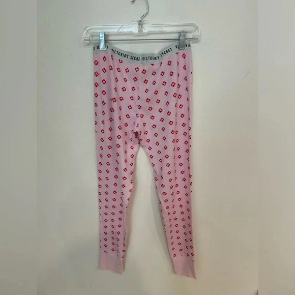 VICTORIAS SECRET waffle thermal pajama set S - Picture 7 of 8